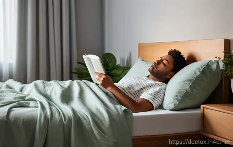 디지털디톡스와 업무 집중력 - **Enhanced Focus through Digital Detox:** A vibrant and bright image of a person, gender ambiguous, ...